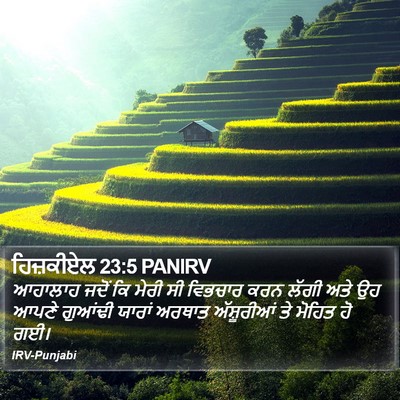 ਹਿਜ਼ਕੀਏਲ 23:5 PANIRV Bible Verse Image