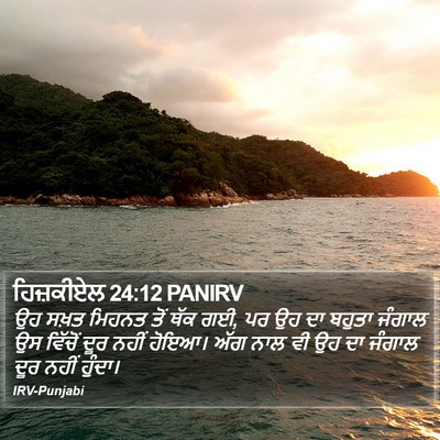 ਹਿਜ਼ਕੀਏਲ 24:12 PANIRV Bible Verse Image