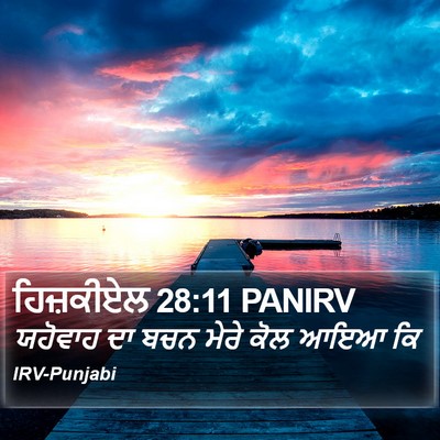 ਹਿਜ਼ਕੀਏਲ 28:11 PANIRV Bible Verse Image