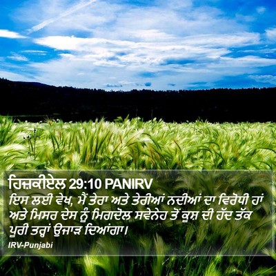 ਹਿਜ਼ਕੀਏਲ 29:10 PANIRV Bible Verse Image
