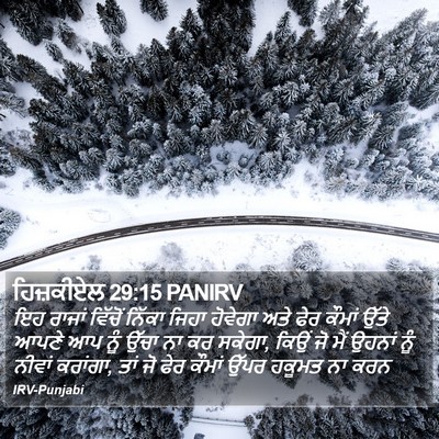 ਹਿਜ਼ਕੀਏਲ 29:15 PANIRV Bible Verse Image