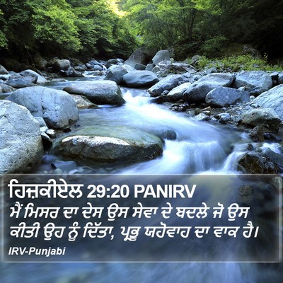 ਹਿਜ਼ਕੀਏਲ 29:20 PANIRV Bible Verse Image