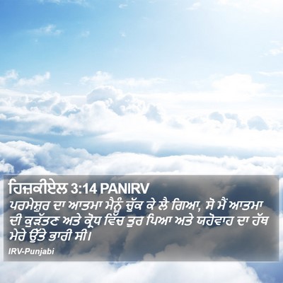 ਹਿਜ਼ਕੀਏਲ 3:14 PANIRV Bible Verse Image