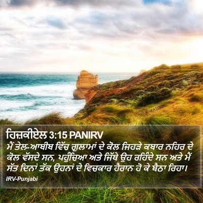 ਹਿਜ਼ਕੀਏਲ 3:15 PANIRV Bible Verse Image