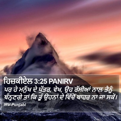 ਹਿਜ਼ਕੀਏਲ 3:25 PANIRV Bible Verse Image