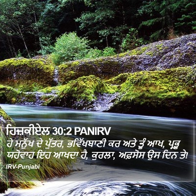 ਹਿਜ਼ਕੀਏਲ 30:2 PANIRV Bible Verse Image