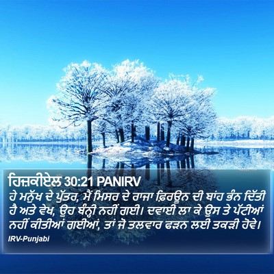 ਹਿਜ਼ਕੀਏਲ 30:21 PANIRV Bible Verse Image
