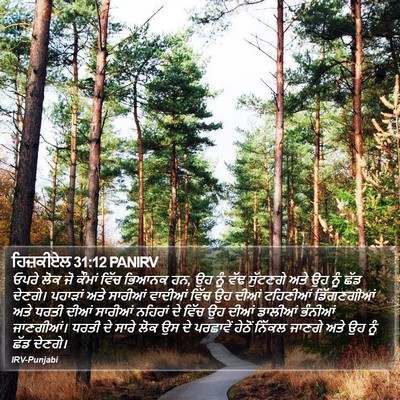 ਹਿਜ਼ਕੀਏਲ 31:12 PANIRV Bible Verse Image