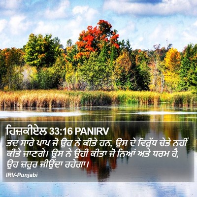 ਹਿਜ਼ਕੀਏਲ 33:16 PANIRV Bible Verse Image