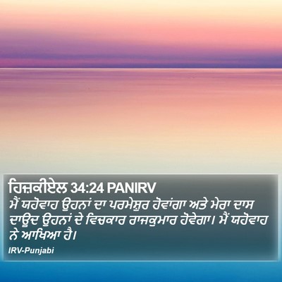 ਹਿਜ਼ਕੀਏਲ 34:24 PANIRV Bible Verse Image