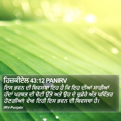 ਹਿਜ਼ਕੀਏਲ 43:12 PANIRV Bible Verse Image