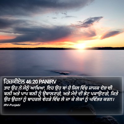 ਹਿਜ਼ਕੀਏਲ 46:20 PANIRV Bible Verse Image