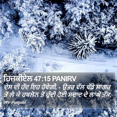 ਹਿਜ਼ਕੀਏਲ 47:15 PANIRV Bible Verse Image