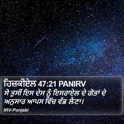 ਹਿਜ਼ਕੀਏਲ 47:21 PANIRV Bible Verse Image