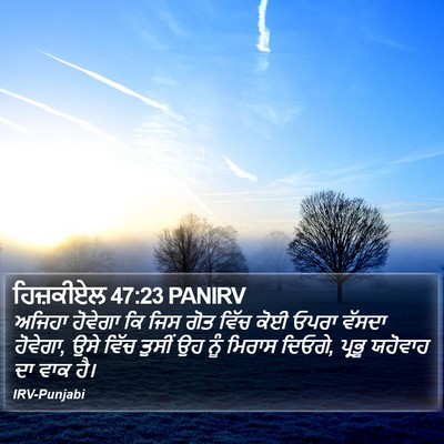 ਹਿਜ਼ਕੀਏਲ 47:23 PANIRV Bible Verse Image