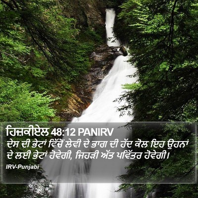 ਹਿਜ਼ਕੀਏਲ 48:12 PANIRV Bible Verse Image