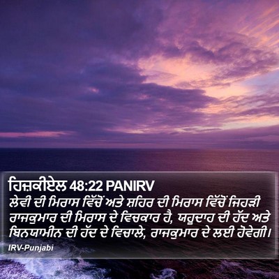 ਹਿਜ਼ਕੀਏਲ 48:22 PANIRV Bible Verse Image