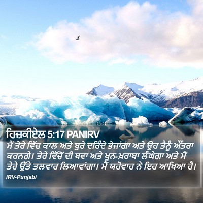 ਹਿਜ਼ਕੀਏਲ 5:17 PANIRV Bible Verse Image