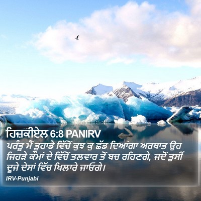 ਹਿਜ਼ਕੀਏਲ 6:8 PANIRV Bible Verse Image