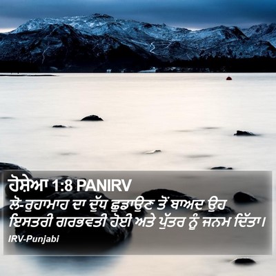 ਹੋਸ਼ੇਆ 1:8 PANIRV Bible Verse Image