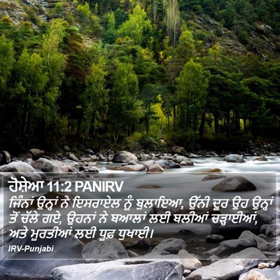 ਹੋਸ਼ੇਆ 11:2 PANIRV Bible Verse Image