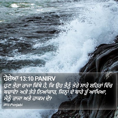 ਹੋਸ਼ੇਆ 13:10 PANIRV Bible Verse Image