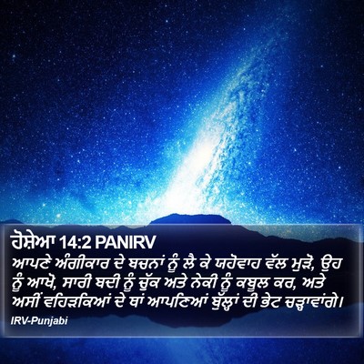ਹੋਸ਼ੇਆ 14:2 PANIRV Bible Verse Image