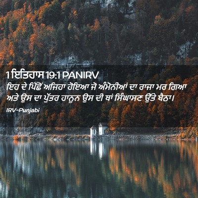 Picture 02 - 1 ਇਤਿਹਾਸ 19:1 PANIRV - ਇਹ ਦੇ ਪਿੱਛੋਂ ਅਜਿਹਾ - Bible Verse Picture