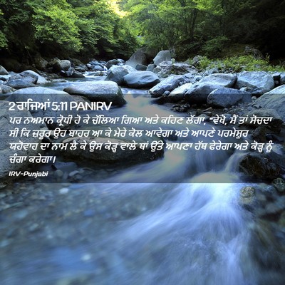 Picture 02 - 2 ਰਾਜਿਆਂ 5:11 PANIRV - ਪਰ ਨਅਮਾਨ ਕ੍ਰੋਧੀ ਹੋ - Bible Verse Picture