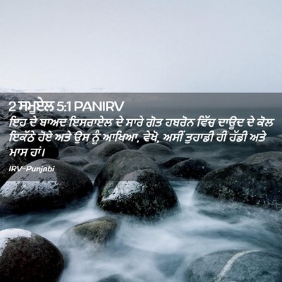 Picture 02 - 2 ਸਮੂਏਲ 5:1 PANIRV - ਇਹ ਦੇ ਬਾਅਦ ਇਸਰਾਏਲ - Bible Verse Picture