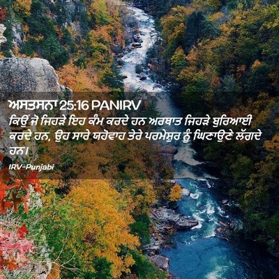 Picture 02 - ਅਸਤਸਨਾ 25:16 PANIRV - ਕਿਉਂ ਜੋ ਜਿਹੜੇ ਇਹ - Bible Verse Picture