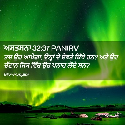 Picture 02 - ਅਸਤਸਨਾ 32:37 PANIRV - ਤਦ ਉਹ ਆਖੇਗਾ, ਉਨ੍ਹਾਂ - Bible Verse Picture