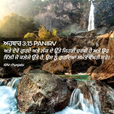Picture 02 - ਅਹਬਾਰ 3:15 PANIRV - ਅਤੇ ਦੋਵੇਂ ਗੁਰਦੇ - Bible Verse Picture