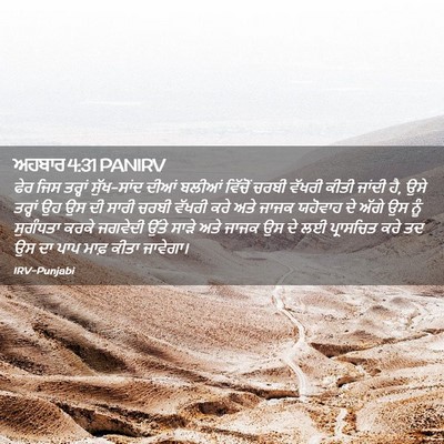 Picture 02 - ਅਹਬਾਰ 4:31 PANIRV - ਫੇਰ ਜਿਸ ਤਰ੍ਹਾਂ - Bible Verse Picture