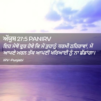 Picture 02 - ਅੱਯੂਬ 27:5 PANIRV - ਇਹ ਮੈਥੋਂ ਦੂਰ ਹੋਵੇ - Bible Verse Picture