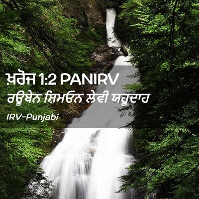 Picture 02 - ਖ਼ਰੋਜ 1:2 PANIRV - ਰਊਬੇਨ ਸ਼ਿਮਓਨ ਲੇਵੀ - Bible Verse Picture