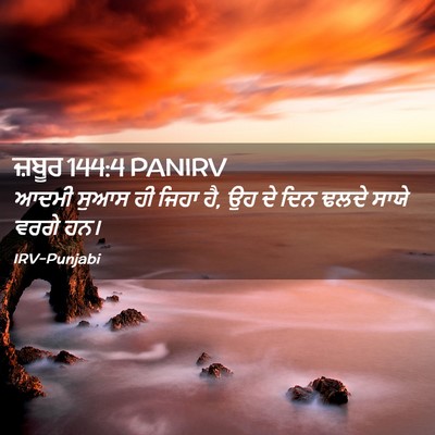 Picture 02 - ਜ਼ਬੂਰ 144:4 PANIRV - ਆਦਮੀ ਸੁਆਸ ਹੀ ਜਿਹਾ - Bible Verse Picture