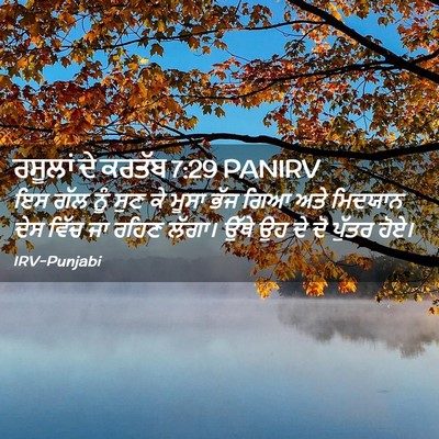Picture 02 - ਰਸੂਲਾਂ ਦੇ ਕਰਤੱਬ 7:29 PANIRV - ਇਸ ਗੱਲ ਨੂੰ ਸੁਣ ਕੇ - Bible Verse Picture