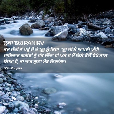 Picture 02 - ਲੂਕਾ 19:8 PANIRV - ਤਦ ਜ਼ੱਕੀ ਨੇ ਖੜ੍ਹੇ - Bible Verse Picture