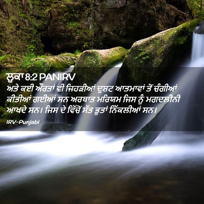 Picture 02 - ਲੂਕਾ 8:2 PANIRV - ਅਤੇ ਕਈ ਔਰਤਾਂ ਵੀ - Bible Verse Picture