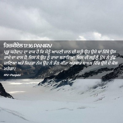 Picture 02 - ਹਿਜ਼ਕੀਏਲ 17:16 PANIRV - ਪ੍ਰਭੂ ਯਹੋਵਾਹ ਦਾ - Bible Verse Picture