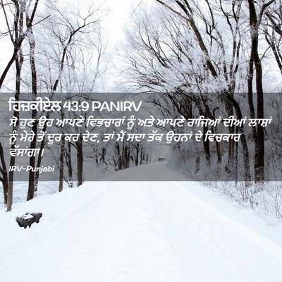 Picture 02 - ਹਿਜ਼ਕੀਏਲ 43:9 PANIRV - ਸੋ ਹੁਣ ਉਹ ਆਪਣੇ - Bible Verse Picture