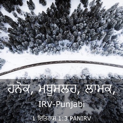 Picture 03 - 1 ਇਤਿਹਾਸ 1:3 PANIRV - ਹਨੋਕ, ਮਥੂਸਲਹ, - Bible Verse Picture
