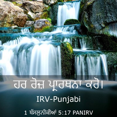 Picture 03 - 1 ਥੱਸਲੁਨੀਕੀਆਂ 5:17 PANIRV - ਹਰ ਰੋਜ਼ ਪ੍ਰਾਰਥਨਾ - Bible Verse Picture