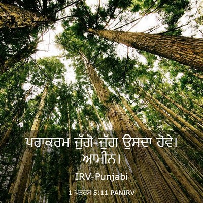 Picture 03 - 1 ਪਤਰਸ 5:11 PANIRV - ਪਰਾਕਰਮ ਜੁੱਗੋ-ਜੁੱਗ - Bible Verse Picture