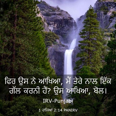 Picture 03 - 1 ਰਾਜਿਆਂ 2:14 PANIRV - ਫਿਰ ਉਸ ਨੇ ਆਖਿਆ, ਮੈਂ - Bible Verse Picture