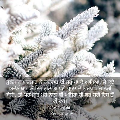 Picture 03 - 1 ਰਾਜਿਆਂ 2:23 PANIRV - ਸੁਲੇਮਾਨ ਪਾਤਸ਼ਾਹ - Bible Verse Picture