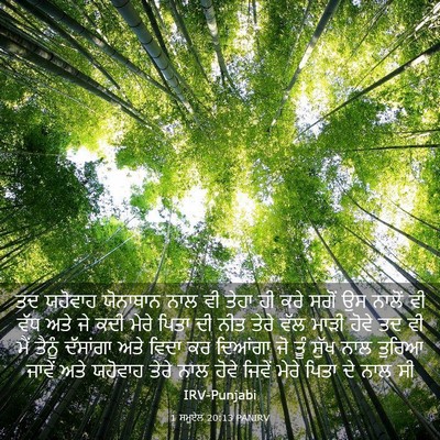 Picture 03 - 1 ਸਮੂਏਲ 20:13 PANIRV - ਤਦ ਯਹੋਵਾਹ ਯੋਨਾਥਾਨ - Bible Verse Picture