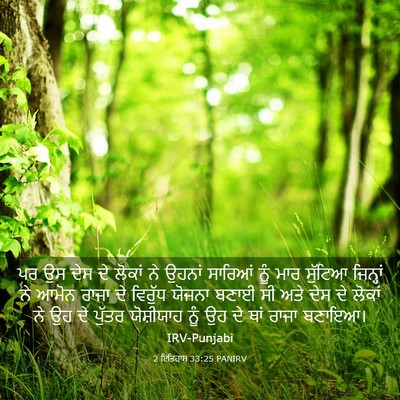 Picture 03 - 2 ਇਤਿਹਾਸ 33:25 PANIRV - ਪਰ ਉਸ ਦੇਸ ਦੇ ਲੋਕਾਂ - Bible Verse Picture