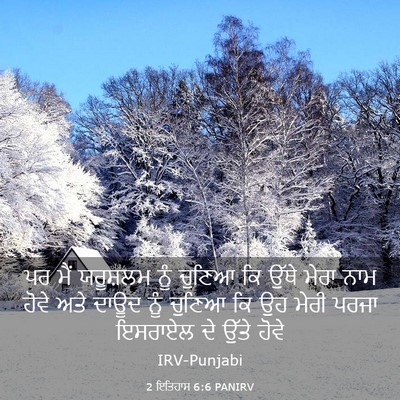 Picture 03 - 2 ਇਤਿਹਾਸ 6:6 PANIRV - ਪਰ ਮੈਂ ਯਰੂਸ਼ਲਮ ਨੂੰ - Bible Verse Picture